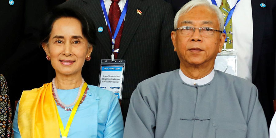 ဒေါ်အောင်ဆန်းစုကြည်နှင့် ဦးထင်ကျော်တို့ကို ဖမ်းဝရမ်းထုတ်ထားသည့်ကိစ္စ ပြန်သုံးသပ်ပေးရန် NLD တောင်းဆို