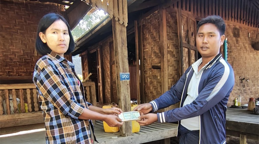 မင်္ဂလာဆောင်ဗုံးကြဲတိုက်ခိုက်ခံရမှုအတွင်း သေဆုံးဒဏ်ရာရသူများကို ထောက်ပံ့