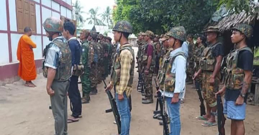 ကန့်ဘလူ၌ စစ်တပ်က ရွာမီးရှို့၊ ကလေး ၁ ဦးနှင့် အရပ်သား ၂ ဦးကို သတ်ဖြတ်
