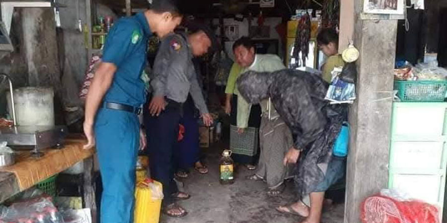ဧရာဝတီတိုင်းတွင် တရားမဝင်စားသုံးဆီ ရောင်းချမှုရှိမရှိ လိုက်လံစစ်ဆေးနေ