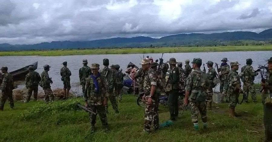 စံကားအင်းတွင် စက်လှေမောင်းနှင်ခွင့် PNO ပြည်သူ့စစ်က ပိတ်ပင်