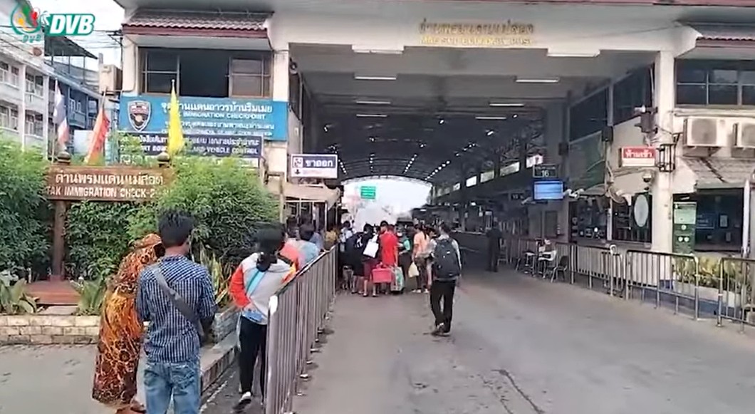 သင်္ကြန်နေရပ်ပြန်မည့် ရွှေ့ပြောင်းလုပ်သားများ ထိုင်းပြန်ဝင်ခွင့်ဗီဇာနှင့် ဂိတ်ကြေး မလို