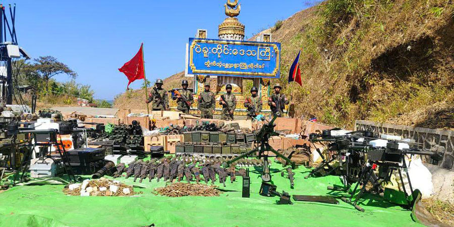 ညောင်ကျိုးစခန်းကို AA နှင့် ပူးပေါင်းတပ်များ သိမ်းပိုက်
