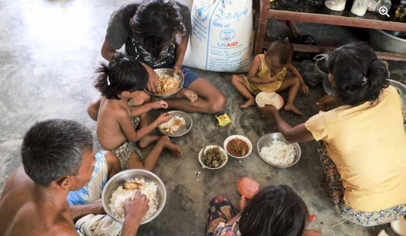 မြန်မာလူဦးရေ ၃ ပုံ ၁ ပုံ စားနပ်ရိက္ခာအကျပ်အတည်းကြုံနေရဟု ကုလပြော