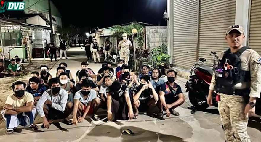 ဖမ်းဆီးခံ မြန်မာလုပ်သားများအား နေရပ်ပြန်မပို့ရန် ထိုင်းအာဏာပိုင်များကို တောင်းဆို