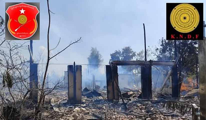 မိုးဗြဲက တိုက်ပွဲတွင် စစ်ကောင်စီဘက်က ၁၅ ဦးသေဆုံး၊ တော်လှန်ရေးရဲဘော် ၂ ဦးကျဆုံး