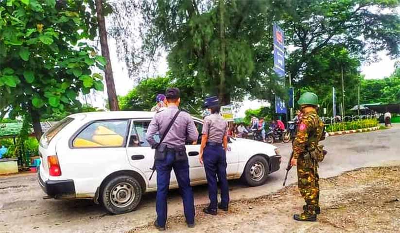 ရေနံ့သာဂိတ်တွင် ဖမ်းဆီးခံရသည့် စစ်ဘေးရှောင် ၃ ဦး ထောင်ဒဏ် ၆ နှစ်စီ ချမှတ်ခံရ