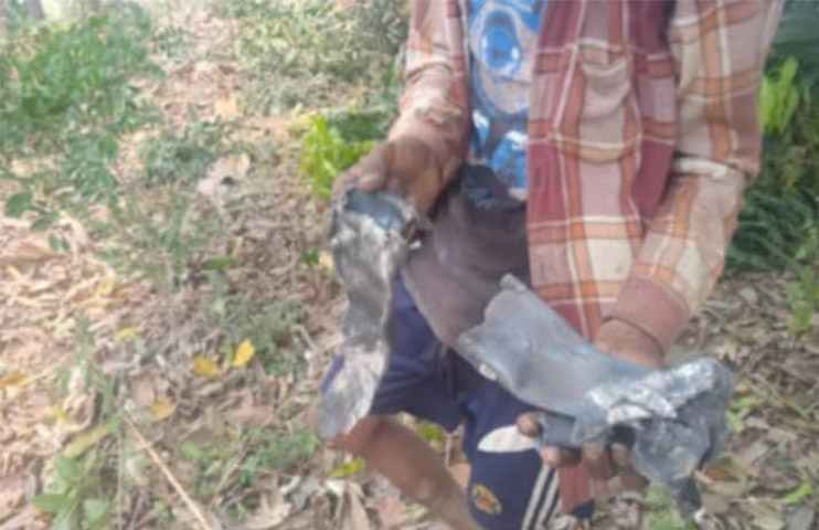 ကနီတွင် တိုက်လေယာဉ်ဗုံးကြဲမှုကြောင့် အမျိုးသမီး  ၂ ဦး ဒဏ်ရာရ