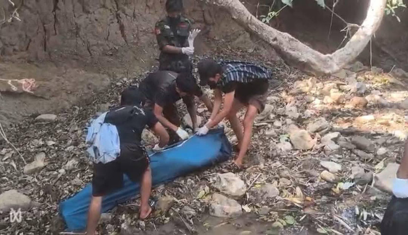 ဒီးမော့ဆိုတွင် စစ်ရှောင်အမျိုးသား ၁ ဦး ချောင်းထဲပြုတ်ကျ သေဆုံး