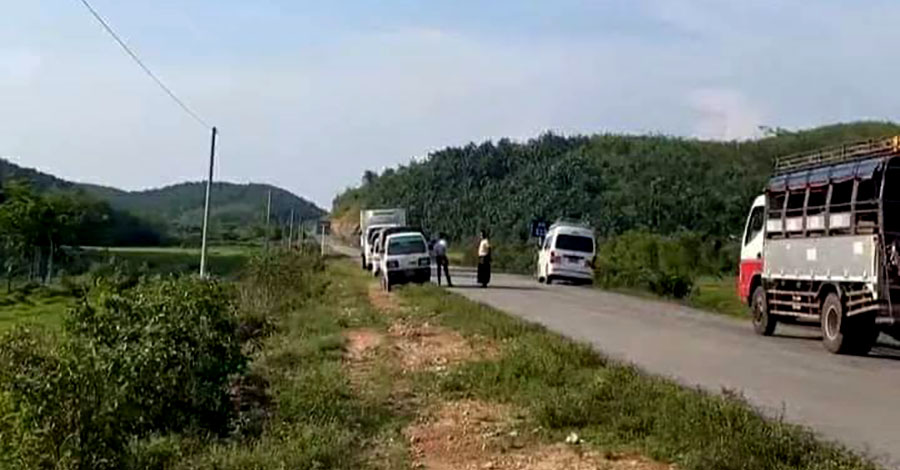 စစ်တပ်က ကုန်တင်ခွင့်ပိတ်ထားသဖြင့် တနင်္သာရီ ကျေးရွာများတွင် ကုန်ပြတ်လပ်