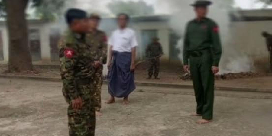 သာပေါင်းရှေ့တန်းမှ ထွက်ပြေးလာသည့် စစ်သား ၅ ဦး ပြန်လည်ဖမ်းဆီးခံရ