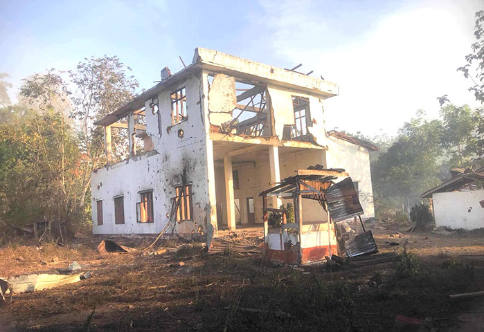 ကော့ကရိတ် တဘလုခို့ခီးကျေးရွာကို စစ်တပ်က ဗုံးကြဲ၊ ပြည်သူ ၂ ဦး သေဆုံး