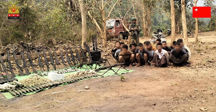 အင်းတော်သို့ လာသည့် စစ်ကူစစ်ကြောင်း တိုက်ခိုက်ခံရပြီး ၃၃ ဦးသေ၊ ၃၁ ဦးဖမ်းမိ