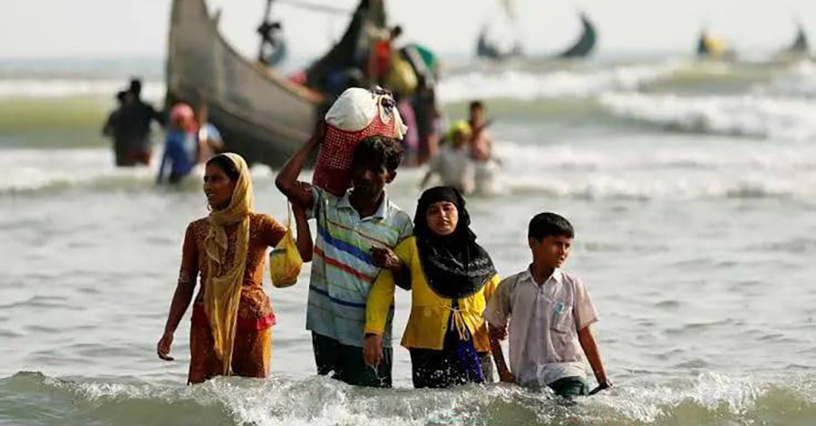 နတ်မြစ်တွင် စက်လှေ ၁ စီး နစ်မြုပ်ပြီး ရိုဟင်ဂျာ ၁၀ ဦးနှင့် BGB တပ်ဖွဲ့ဝင် ၁ ဦး ပျောက်ဆုံးနေ
