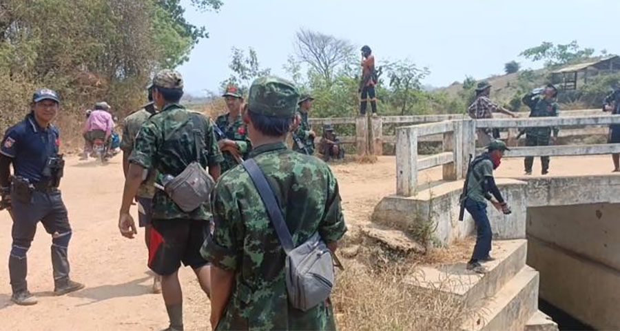 နတ်တလင်းမြို့နယ်၌ စစ်ကောင်စီတပ် တိုက်ခိုက်ခံရပြီး  ၆ ဦး သေဆုံး