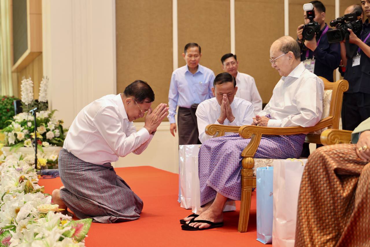 စစ်ခေါင်းဆောင်၏ လုပ်ရပ်များကို ဂုဏ်ယူအားပေးကြောင်း အငြိမ်းစားစစ်တပ်အရာရှိများ ပြော