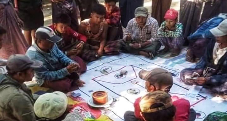 ဘိုကလေးတွင် လောင်းကစားဝိုင်းမှ လာဘ်ငွေယူခဲ့သည့် ရဲအရာရှိအချို့ စစ်ဆေးခံရ