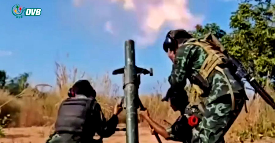 အောင်ဇေယျစစ်ကြောင်းကို KNLA ပူးပေါင်းတပ်များ တန်ပြန်ထိုးစစ်ဆင်