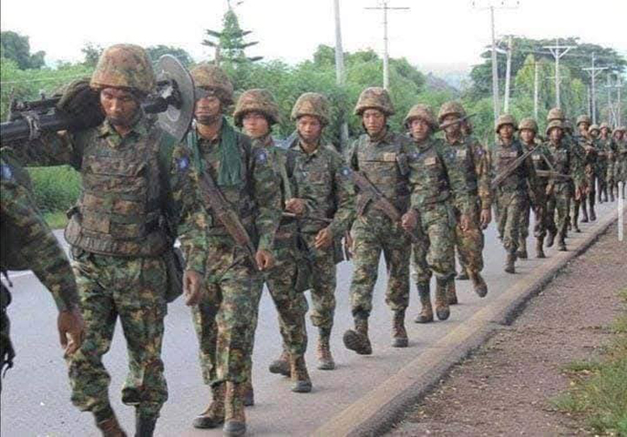 တနင်္သာရီမြို့နယ်၌ တိုက်ပွဲဖြစ်