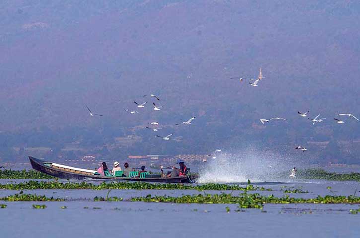  အင်းလေးရေပေါ်သင်္ကြန်ပွဲတွင် ပါဝင်ကြရန် ဒေသခံများကို စစ်ကောင်စီ ဖိအားပေး