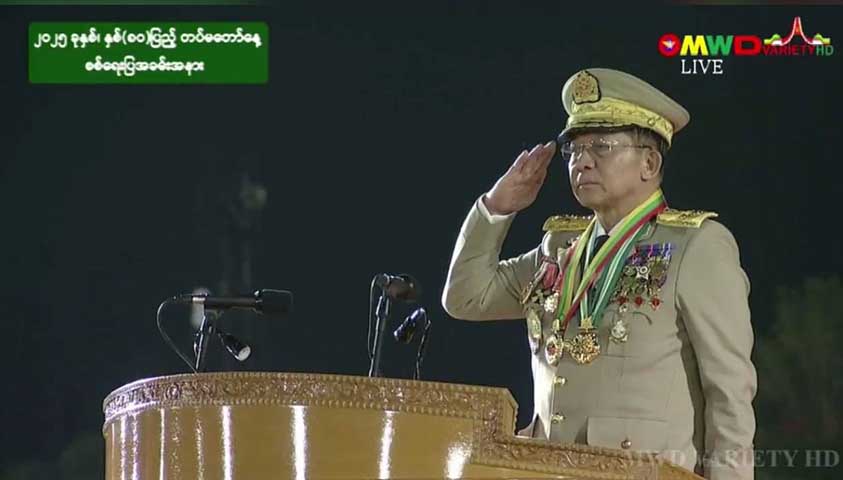 တိုက်ပွဲများ ဆက်လက်ဖော်ဆောင်မည်၊ တိုင်းရင်းသား နှင့် PDF လက်နက်စွန့်ရန်  စစ်ခေါင်းဆောင် ပြော