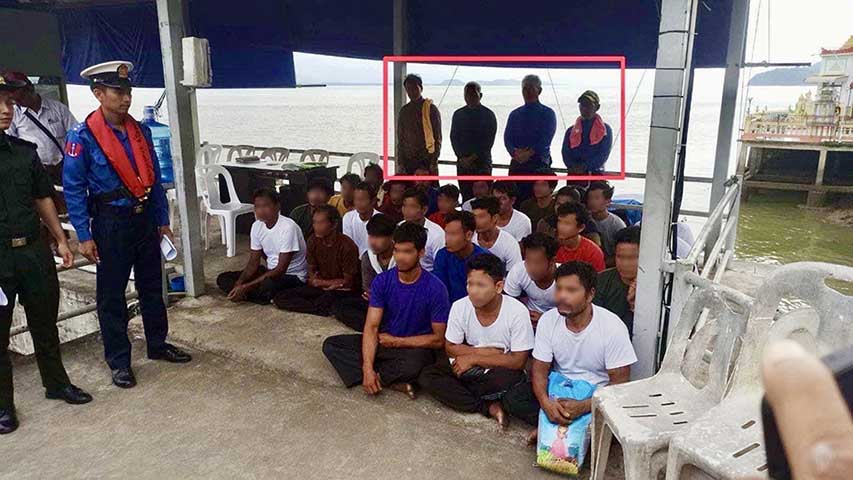 ထိုင်းငါးဖမ်းလှေသား  ၄ ဦး ပြန်လွတ်လာ  