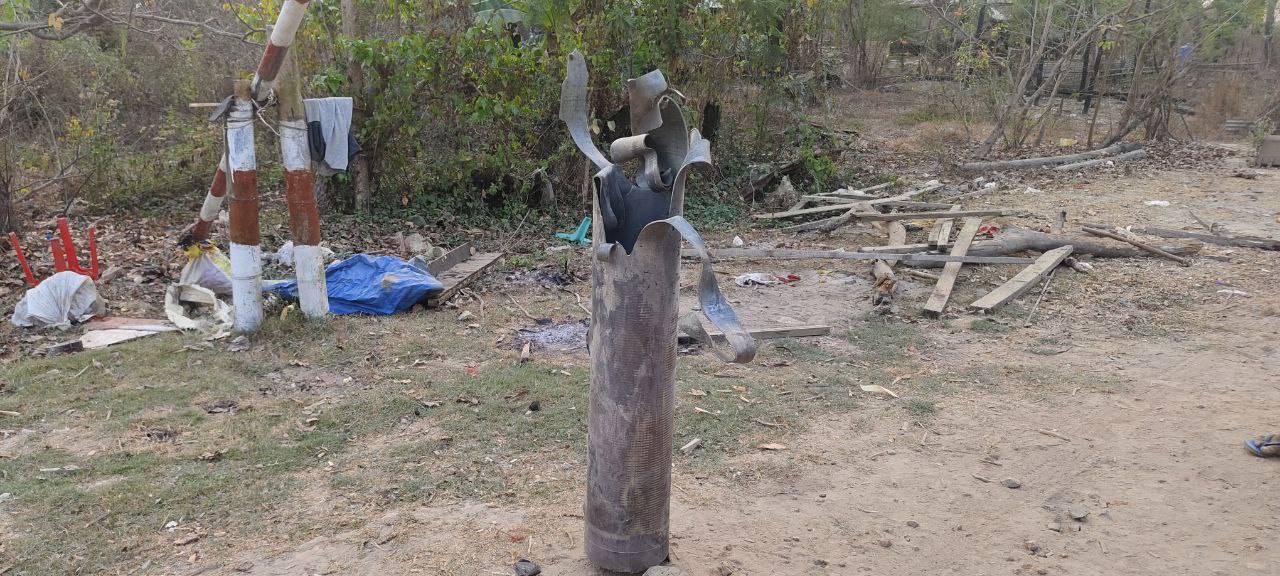 ကျောက်ဖြူမြို့နယ်တွင် စစ်ကောင်စီတပ်က ဒရုန်းဖြင့် ဗုံးကြဲ 