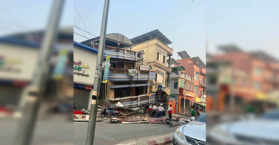 မြန်မာငလျင်ဘေးအတွက် ဥရောပသမဂ္ဂက ယူရို ၂ ဒသမ ၅ သန်း ကူညီမည်