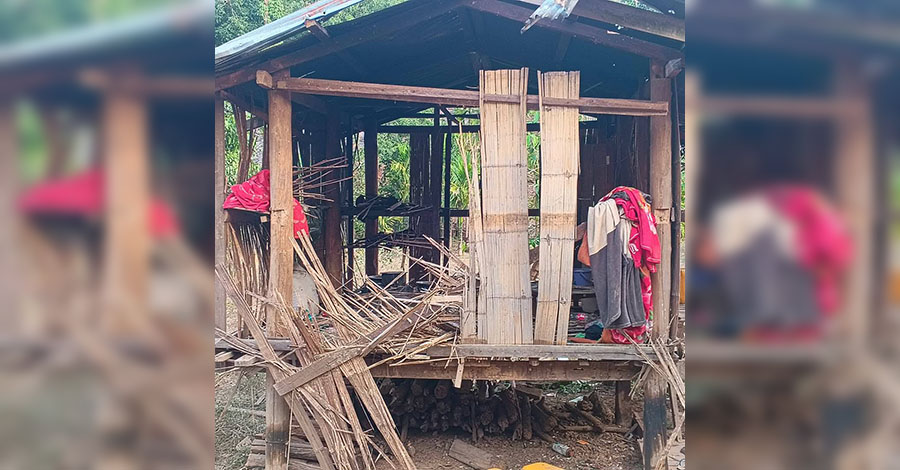 ဖရူဆိုတွင် စစ်ကောင်စီတပ် ဗုံးကြဲသဖြင့် နေအိမ် ၂ လုံးပျက်စီး