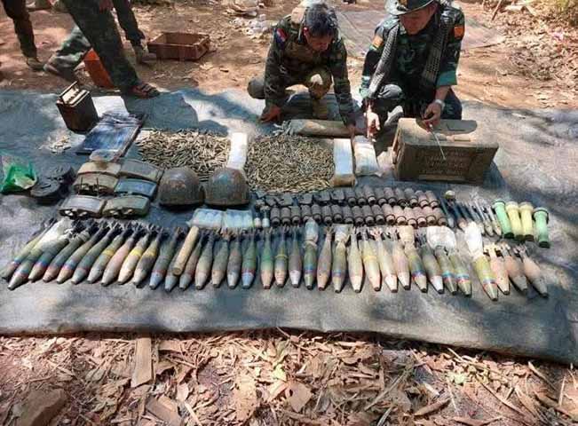 ကရင်နီ၊ ဘောလခဲက စခန်းကုန်းတခုကို တော်လှန်ရေးအင်အားစုများ သိမ်းပိုက်
