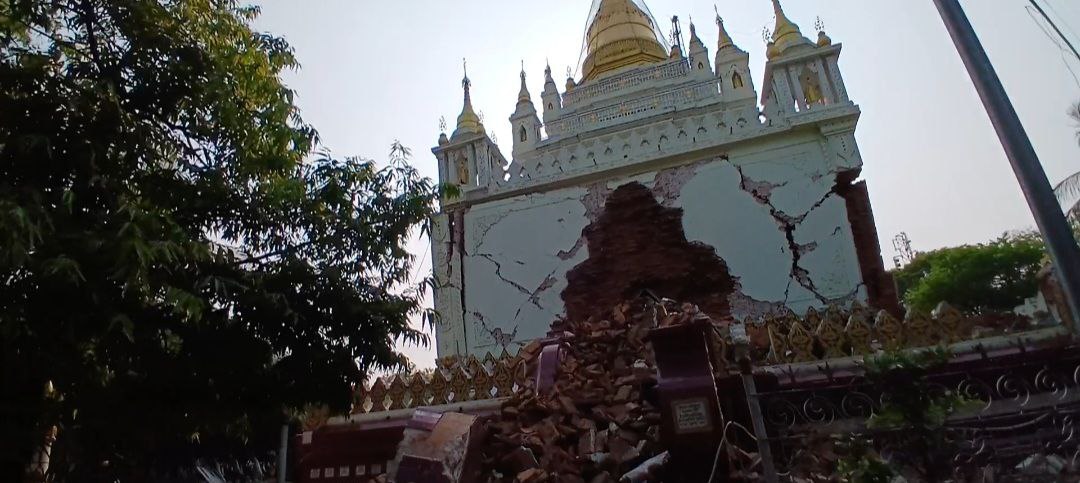 မန္တလေးမြို့အနီး ရစ်ချ်တာစကေး ၅ ဒသမ ၀ ပြင်းအားရှိ ငလျင် ထပ်မံလှုပ်ခတ်