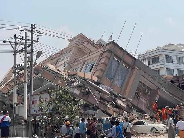 ငလျင်ဘေး ကူညီကယ်ဆယ်ရေးလုပ်မည်ဆိုပါက အကြောင်းကြားရမည်ဟု စစ်ကောင်စီထုတ်ပြန်
