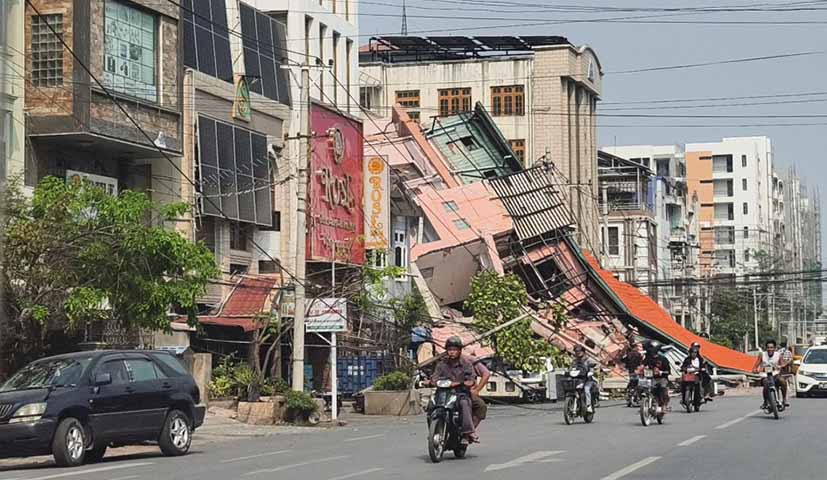 မြန်မာငလျင်ဘေးအတွက် ၁၂၄ တန်ရှိ အထောက်အပံ့များ အင်ဒိုနီးရှား ပေးပို့