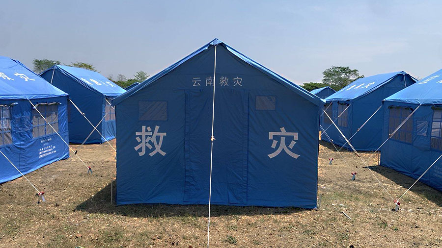 နေပြည်တော်ဝန်ထမ်းများအတွက် ပြည်ပအကူဖြင့် ယာယီတဲများ ဆောက်လုပ်ပေး