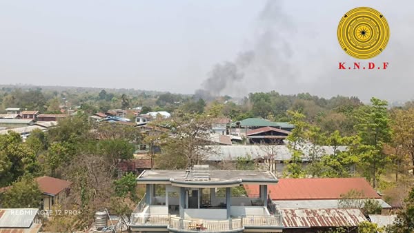 အပစ်ရပ်ကြေညာထားသည့် စစ်ကောင်စီက ကရင်နီကို ဆက်လက်ဗုံးကြဲတိုက်ခိုက်