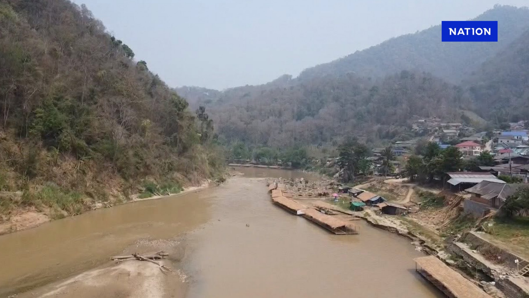 မိုင်းဆတ်ဒေသ ရွှေတူးဖော်မှုကြောင့် ထိုင်းနိုင်ငံ နမ့်ခုတ်မြစ်ရေ ညစ်ညမ်း