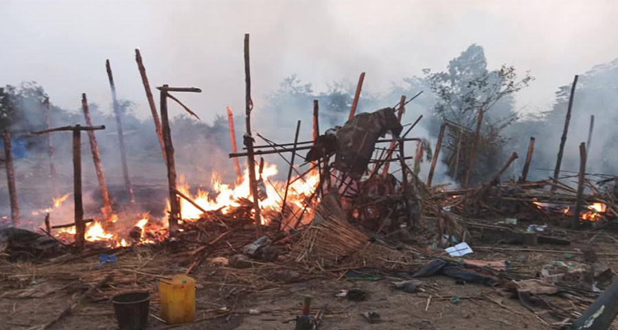 ကလေးမြို့နယ်တွင် စစ်တပ် လက်နက်ကြီးပစ်ခတ်မှုကြောင့် ဒေသခံ ၅ ဦး ဒဏ်ရာရ