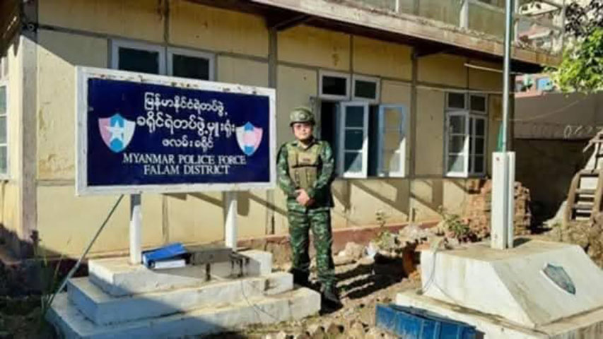 ဖလမ်းမြို့က နောက်ဆုံးလက်ကျန် ခလရ ၂၆၈ ကို ချင်းတော်လှန်ရေးပူးပေါင်းတပ်များ သိမ်းပိုက်