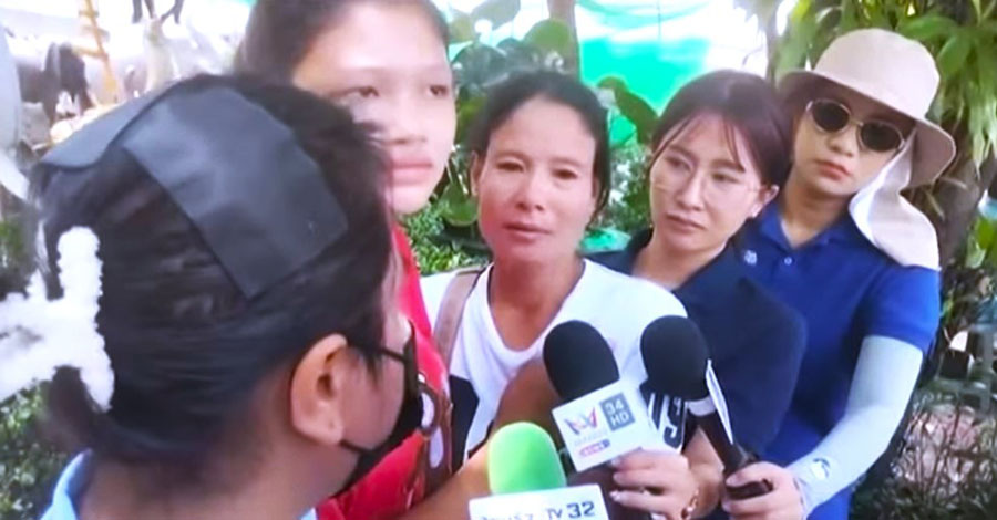 ဘန်ကောက် တိုက်ပြိုမှု၌ သေဆုံး ခင်ပွန်းနှင့် သားကို တွေ့ရန် ၈ ရက်တာခရီးနှင်ခဲ့သည့် မြန်မာအမျိုးသမီး