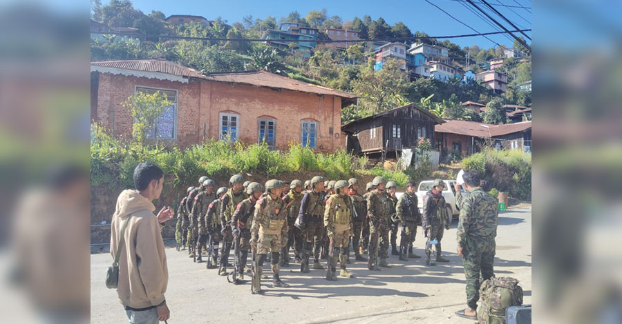 ဖလမ်းမြို့သိမ်းတိုက်ပွဲ၌ 96 Soldiers PDF ရဲဘော်တစ်ဆယ် ကျဆုံး