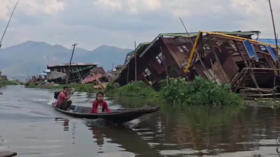 ငလျင်လှုပ်ပြီး ၂ ပတ်ကြာအထိ အင်းလေးဒေသခံ ပြည်သူများ အကူအညီမရသေး 