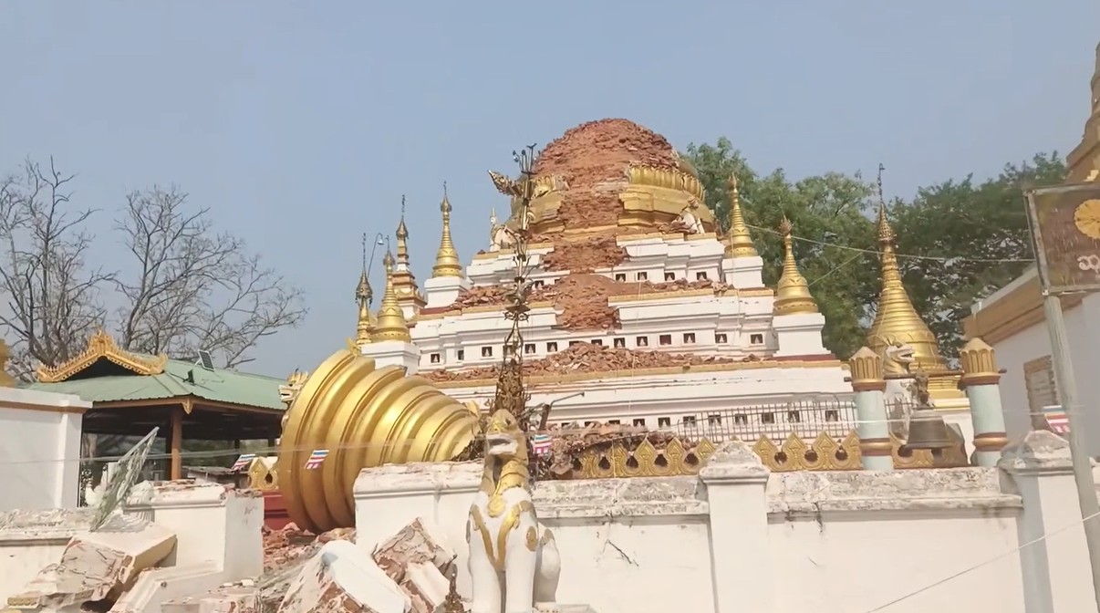 ပျော်ဘွယ်၊ သဲတောနှင့် ဝမ်းတွင်းတွင် ငလျင်ထပ်လှုပ်၊ ပြန်လည်ထူထောင်ရေး မစနိုင်သေး