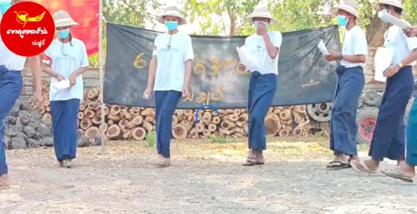 ဝက်လက်မြို့နယ်ကျောင်းသားများသမဂ္ဂ “မောရအောင်သံ” သင်္ကြန် သံချပ် (ရုပ်သံ)