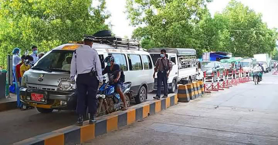 သင်္ကြန်ပိတ်ရက် အိမ်ပြန်လာသည့် စစ်မှုထမ်းမဲပေါက်ထားသူအား စစ်တပ်က ဖမ်းဆီး