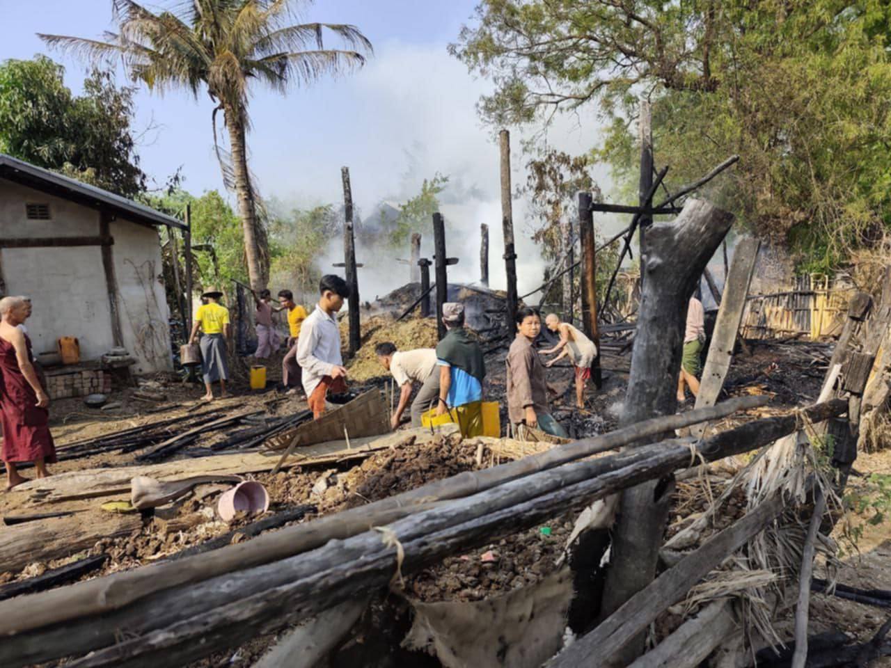အရာတော်ကို စစ်တပ်က လေကြောင်းတိုက်ခိုက်၊ ပြည်သူ ၁ ဦးသေဆုံးပြီး ၇ ဦးဒဏ်ရာရ
