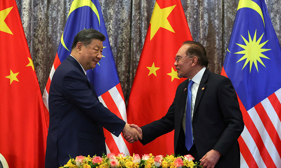 တရုတ်နှင့် မဟာဗျူဟာမြောက် ပူးပေါင်းဆောင်ရွက်မှုကို မလေးရှားဝန်ကြီးချုပ် ချီးကျူး