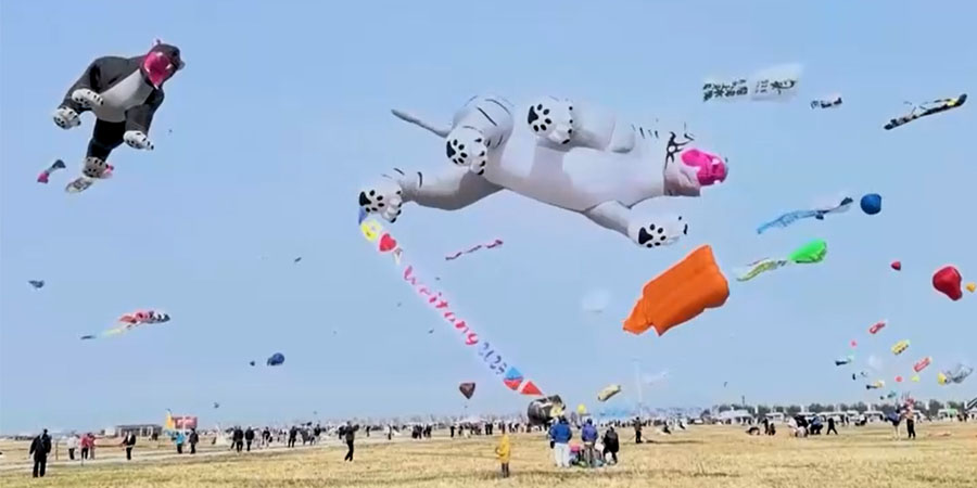 ၄၂ ကြိမ်မြောက် ဝေဖှုန်း နိုင်ငံတကာ စွန်လွှတ်ပွဲတော် ဖွင့်လှစ်