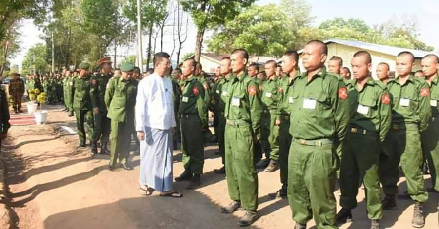 စစ်မှုထမ်း အပတ်စဉ် ၁၂ အတွက် ဧရာ၀တီတိုင်းက လူငယ် ၃၀၀ နီးပါး အဓမ္မစုဆောင်းခံရ