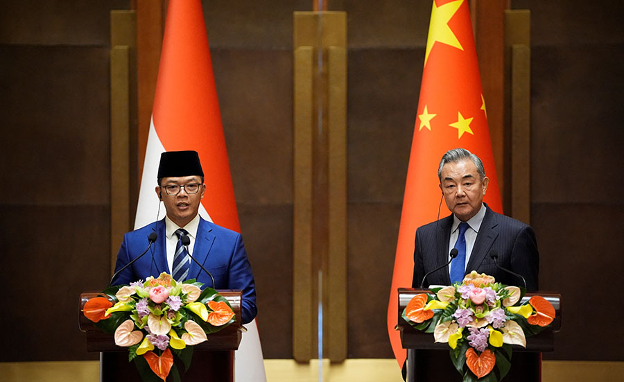 တဖက်သတ်ဝါဒကို ဆန့်ကျင်ရန် တရုတ်က အင်ဒိုနီးရှားကို တိုက်တွန်း