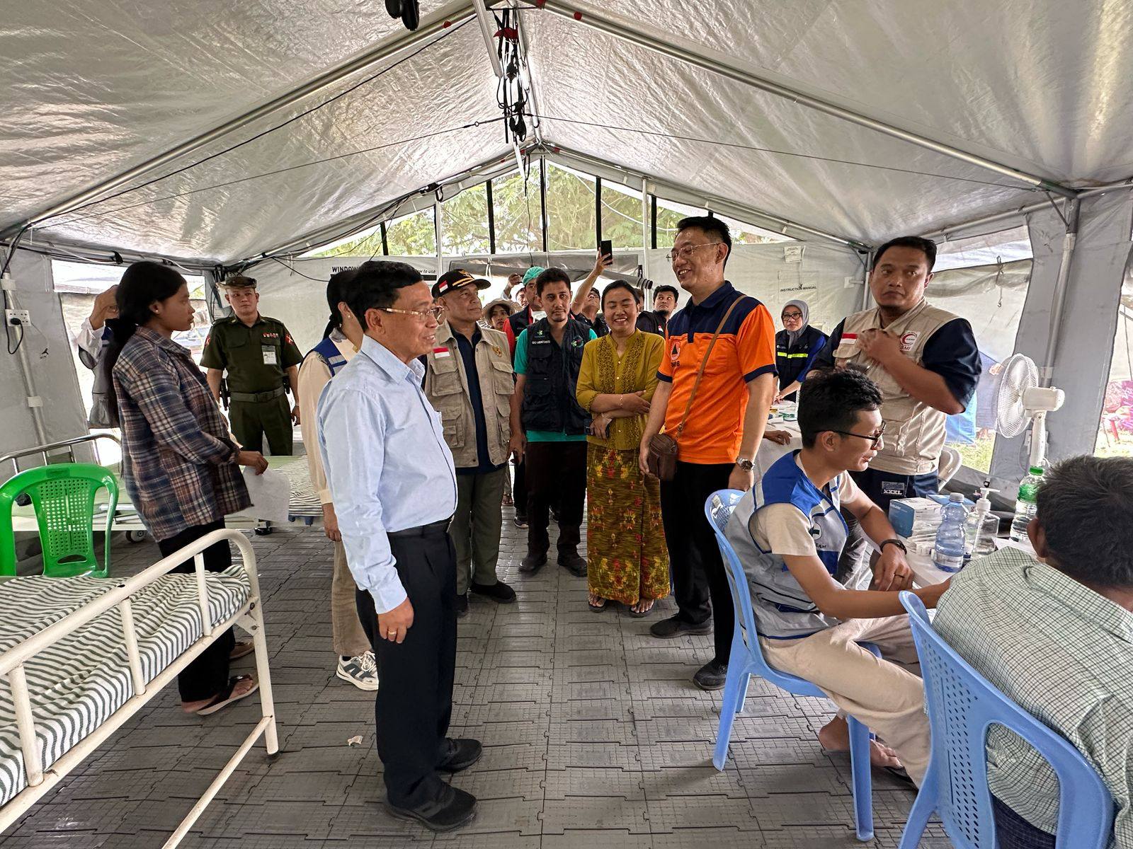 ငလျင်ဘေးကူညီမှု သက်တမ်းထပ်တိုးလိုပါက ဆွေးနွေးနိုင်ဟု အင်ဒိုနီးရှားဆေးအဖွဲ့ ပြော (ဓာတ်ပုံ) 